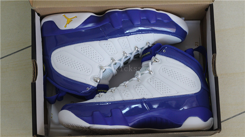 Air Jordan 9 Kobe Bryant Lakers PE